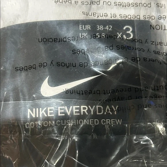 Nike White Athletic Socks - Picture 6 of 9